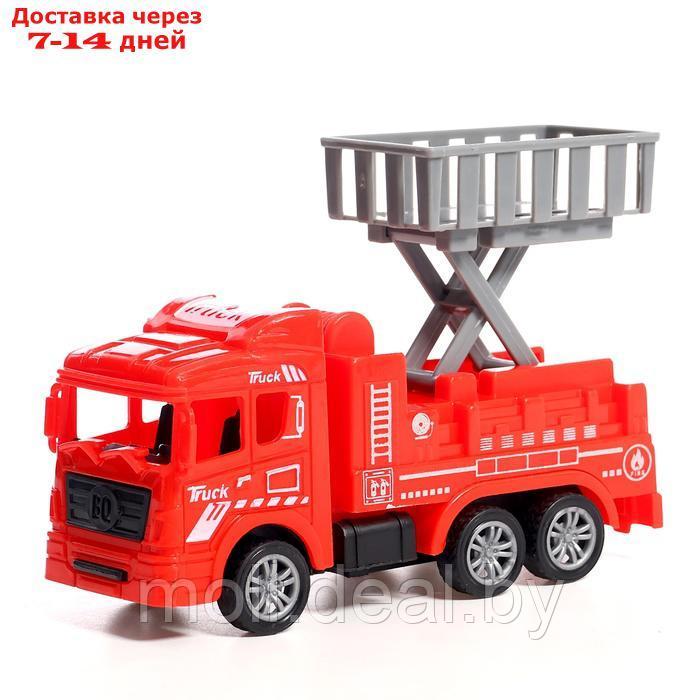 Игровой набор "Пожарная служба", инерция, 5 грузовиков в комплекте - фото 6 - id-p227085885