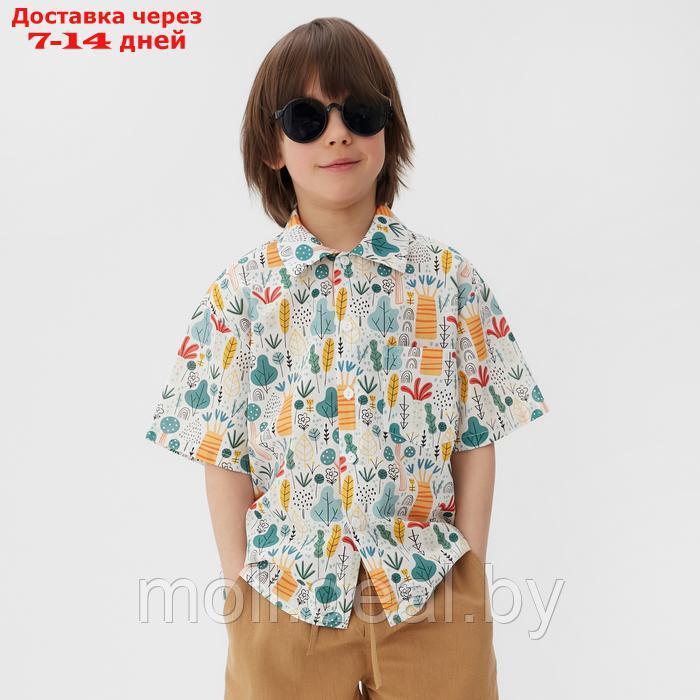 Рубашка для мальчика KAFTAN "Лес", р.36 (134-140) - фото 1 - id-p227082913
