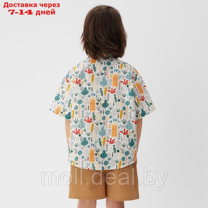 Рубашка для мальчика KAFTAN "Лес", р.36 (134-140) - фото 3 - id-p227082913