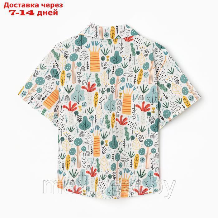 Рубашка для мальчика KAFTAN "Лес", р.36 (134-140) - фото 8 - id-p227082913