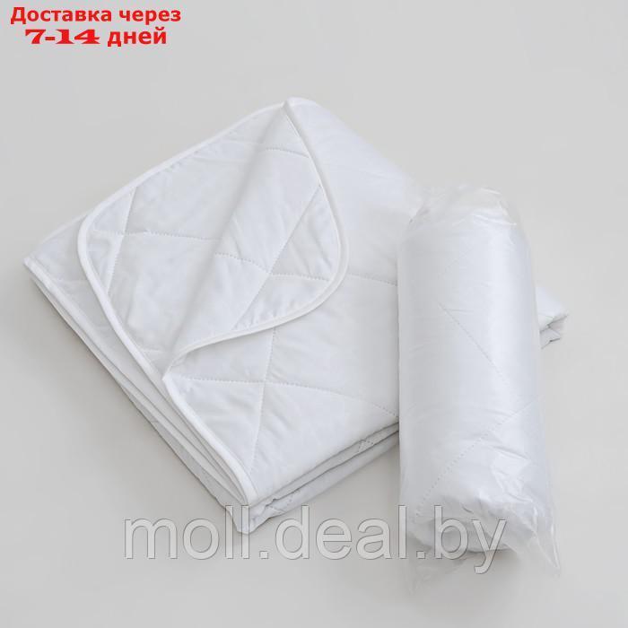 Одеяло облегченное 172х205см, файбер 100г/м, микрофибра белая 80г/м, 100% полиэстер - фото 4 - id-p227106993
