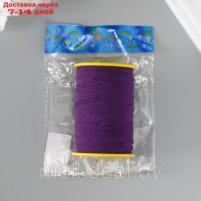 Спандекс для бисера, длина 500 м, цв. фиолетовый - фото 4 - id-p226888654