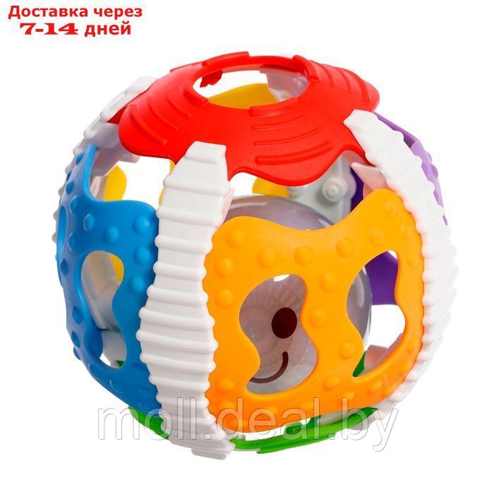 Погремушка детская "Весёлый мячик", свет, звук - фото 6 - id-p227085893