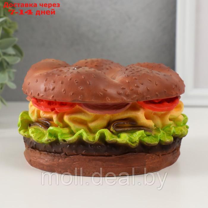 Копилка "Гамбургер Бриош" высота 7,5 см, d-13 см - фото 3 - id-p226889659