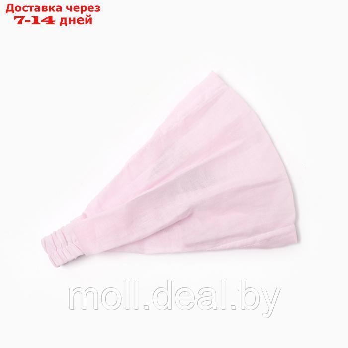 Косынка-повязка детская, цвет розовый, размер 44-46 - фото 1 - id-p227083913