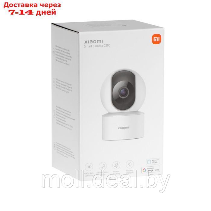 Видеокамера Xiaomi Smart Camera C200 (BHR6766GL), IP, 1080p, 360°, microSD, ИК-подсветка - фото 4 - id-p227109130