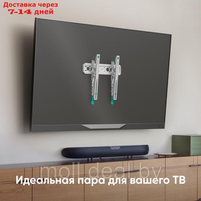Кронштейн ONKRON TM5, для ТВ, наклонный, 32"-70", 35-145 мм от стены, белый - фото 3 - id-p227088881
