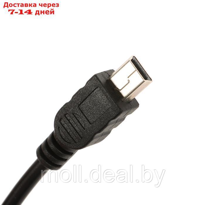 Зарядное устройство прямой Mini USB, c 2USB 3.4 А, 5 В, провод 3,5 м - фото 4 - id-p227088886
