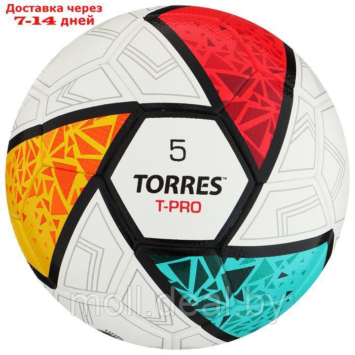 Мяч футбольный TORRES T-Pro F323995, PU-Microf, термосшивка, 32 панели, р. 5 - фото 1 - id-p226884826