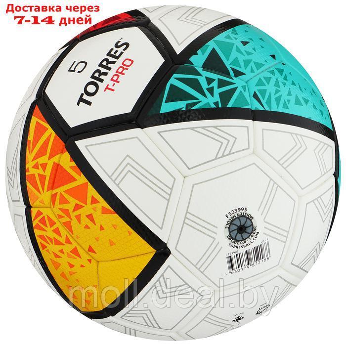 Мяч футбольный TORRES T-Pro F323995, PU-Microf, термосшивка, 32 панели, р. 5 - фото 3 - id-p226884826
