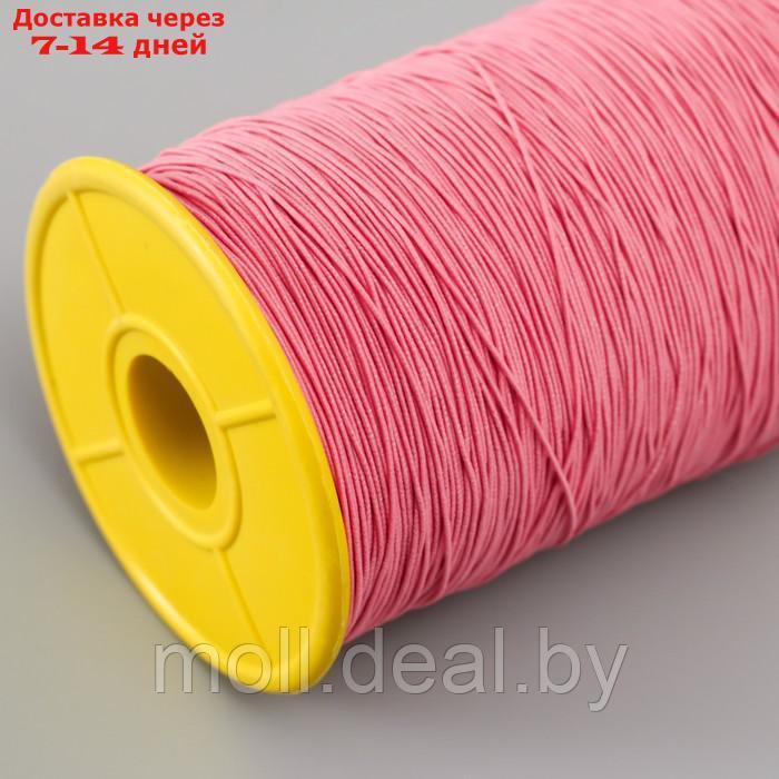 Спандекс для бисера, длина 500 м, цв. розовый - фото 3 - id-p226888679