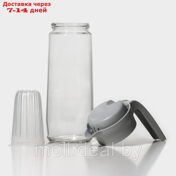 Кувшин с пластиковым фильтром "Дэйзи" 1,5 л, цвет серый - фото 3 - id-p227090887