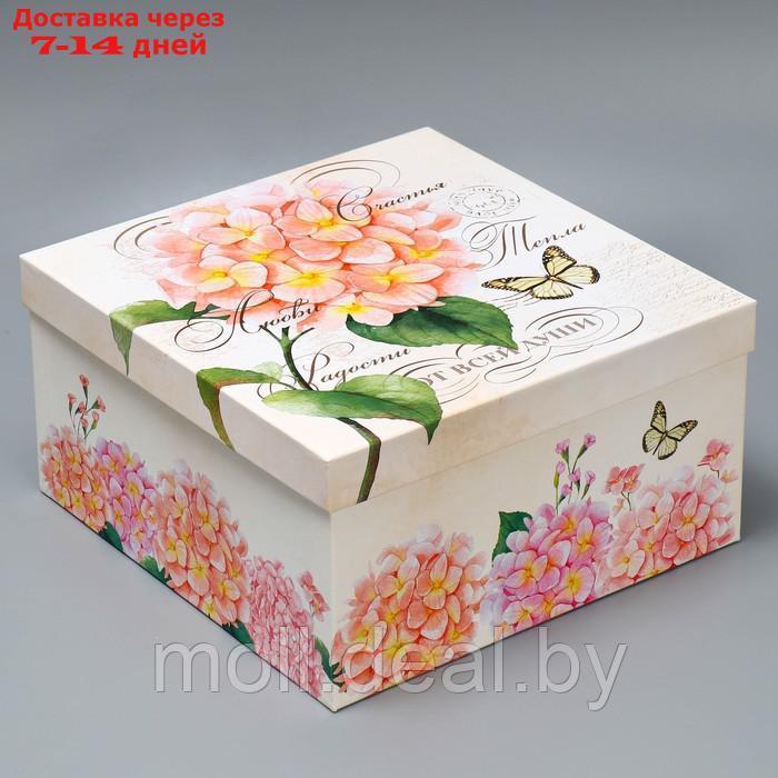 Набор подарочных коробок 10 в 1 "Шебби", 10.2 × 10.2 × 6 28.2 × 28.2 × 15 см - фото 3 - id-p227111169