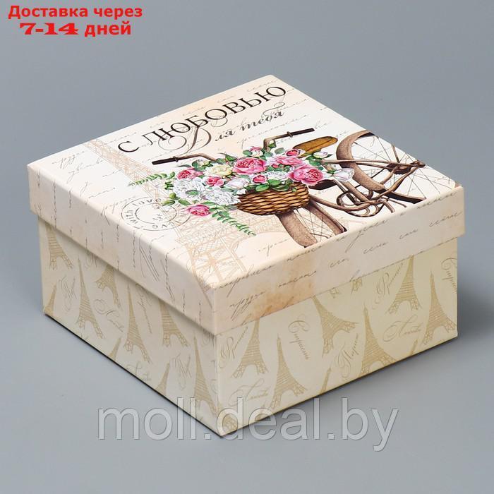 Набор подарочных коробок 10 в 1 "Шебби", 10.2 × 10.2 × 6 28.2 × 28.2 × 15 см - фото 9 - id-p227111169