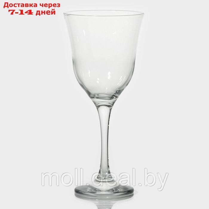 Набор стеклянных бокалов для вина Lav "Вальс", 370 мл, 9,5×21 см, 6 шт - фото 2 - id-p227076980