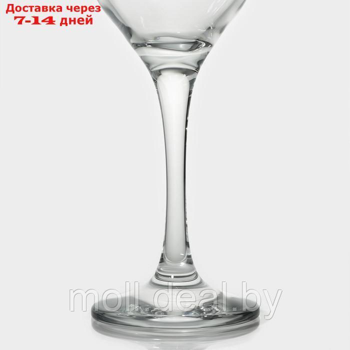 Набор стеклянных бокалов для вина Lav "Вальс", 370 мл, 9,5×21 см, 6 шт - фото 3 - id-p227076980