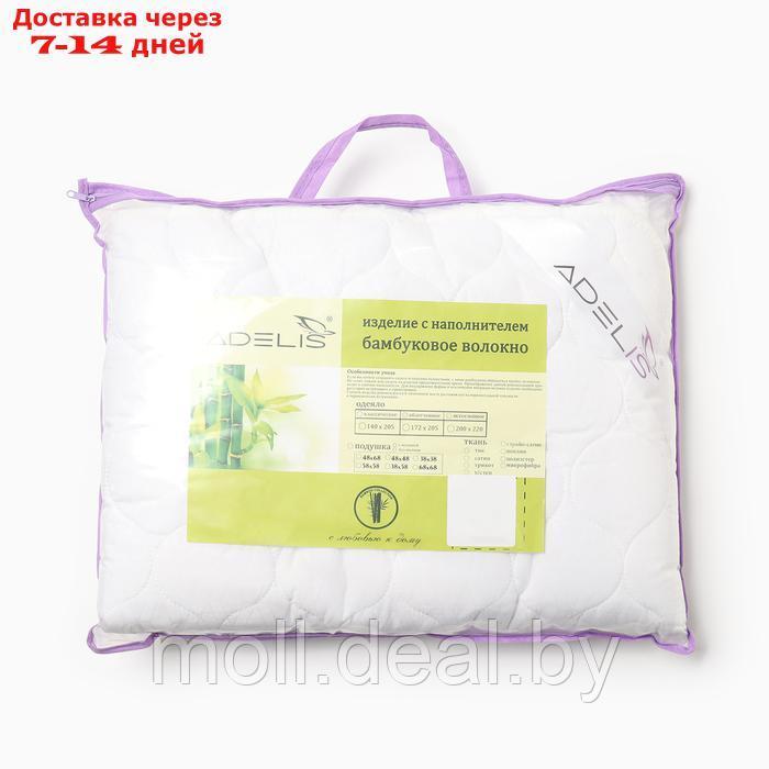 Одеяло Бамбук 140х205 см, белый, микрофибра, 150 г/м, пэ 100% - фото 3 - id-p227086933