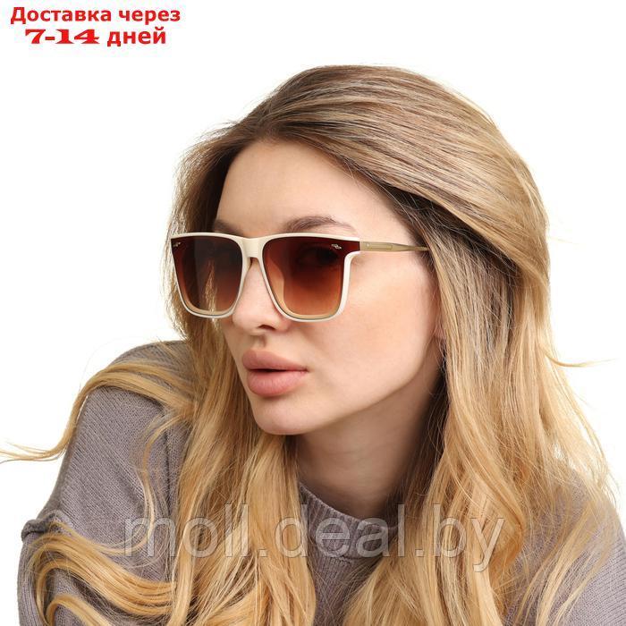 Очки солнцезащитные женские "OneSun", uv 400, дужка 15 см, линза 6.5х4.8 см - фото 2 - id-p226886716