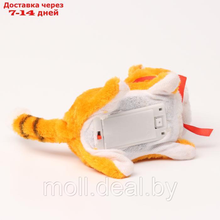 Мягкая игрушка интерактивная "Котик рыжий" - фото 8 - id-p227082952