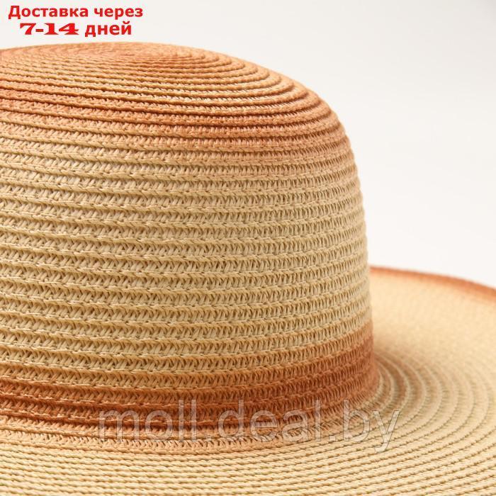 Шляпа женская MINAKU, цв.коричневый, р-р 58 - фото 3 - id-p227089866