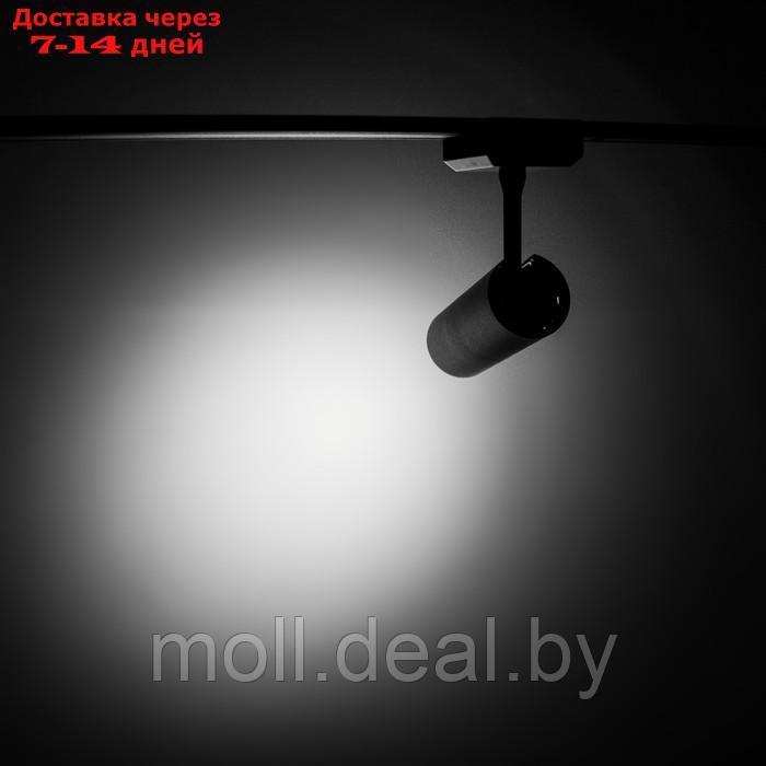 Светильник трековый SLIM "Цилиндр" LED 12Вт 3000K-6000К 48V CRI90 черный 4,5х11,3х13,4см - фото 7 - id-p227077975