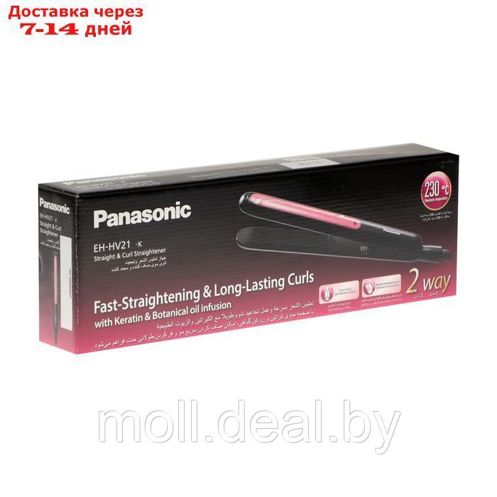 Выпрямитель PANASONIC EH-HV21-K685, 3 режима, шнур 2 м, чёрн/розовый - фото 4 - id-p227100894