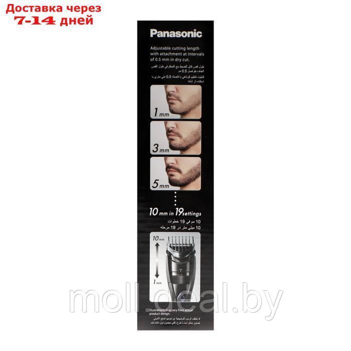 Триммер для волос PANASONIC ER-GB37-K421, 1-.10 мм, АКБ - фото 4 - id-p227100895