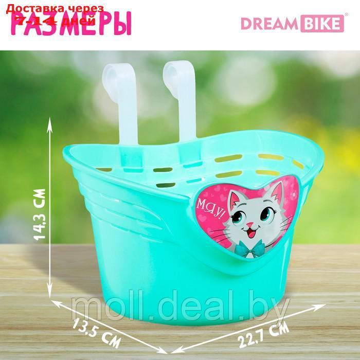 Корзинка детская "Мяу!" Dream Bike, цвет бирюзовый - фото 2 - id-p227109175