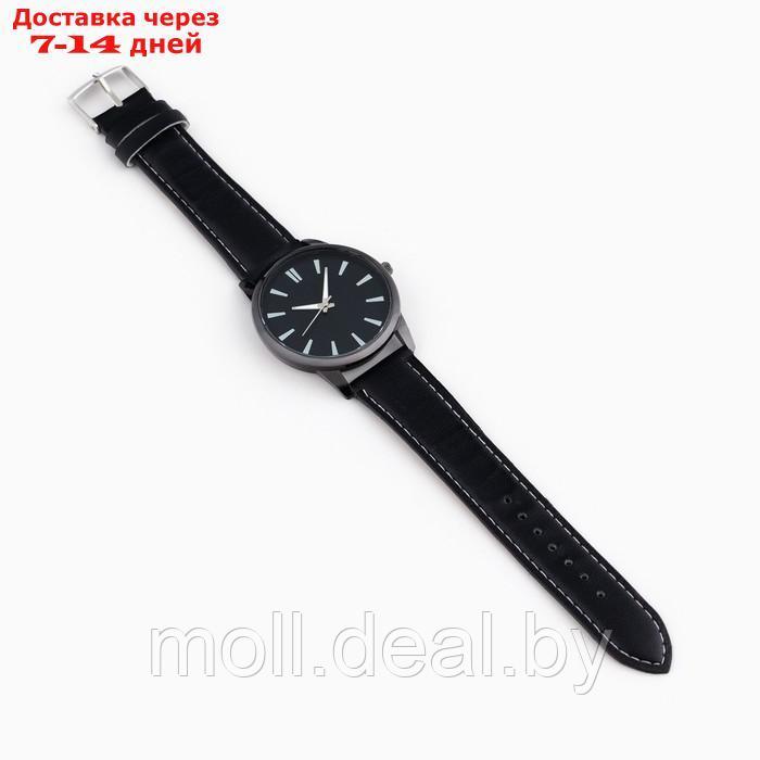 Мужской подарочный набор "Якорь" 2 в 1: наручные часы, браслет - фото 4 - id-p227076017