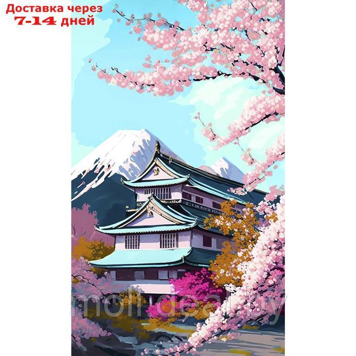 Картина по номерам панно "Цветение сакуры", 30 х 50 см - фото 2 - id-p227076018