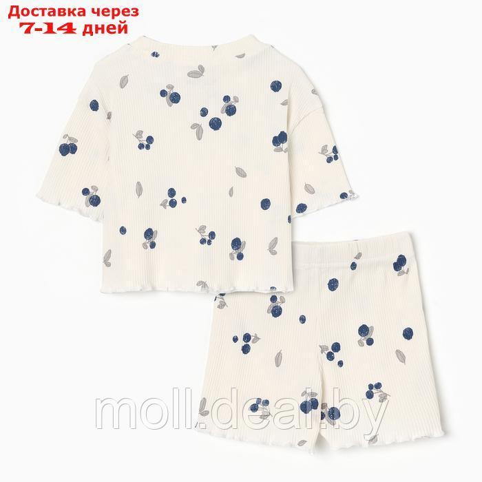 Пижама детская (футболка и шорты) KAFTAN Little berry р.36 (134-140) - фото 2 - id-p227083973