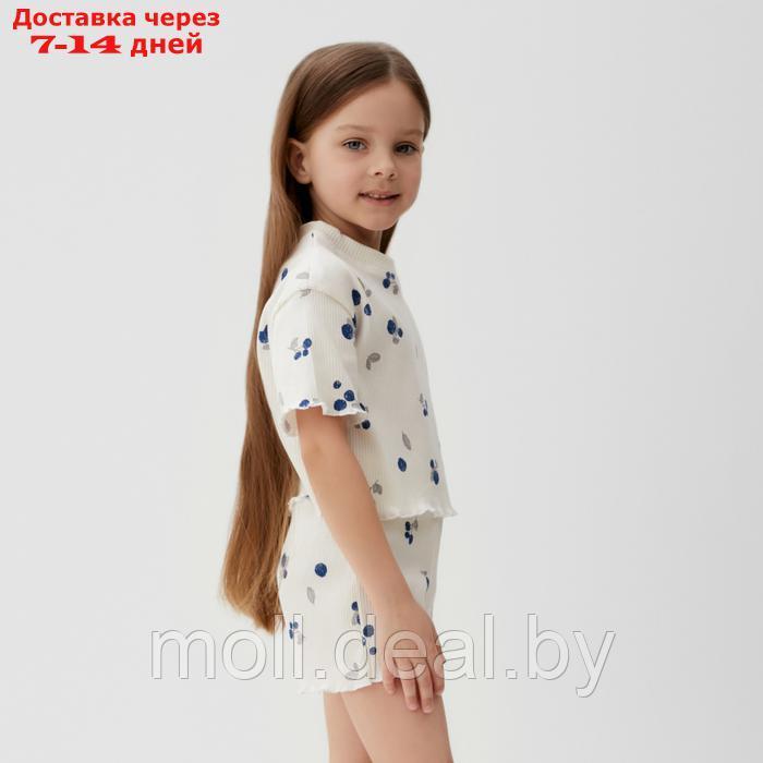 Пижама детская (футболка и шорты) KAFTAN Little berry р.36 (134-140) - фото 4 - id-p227083973