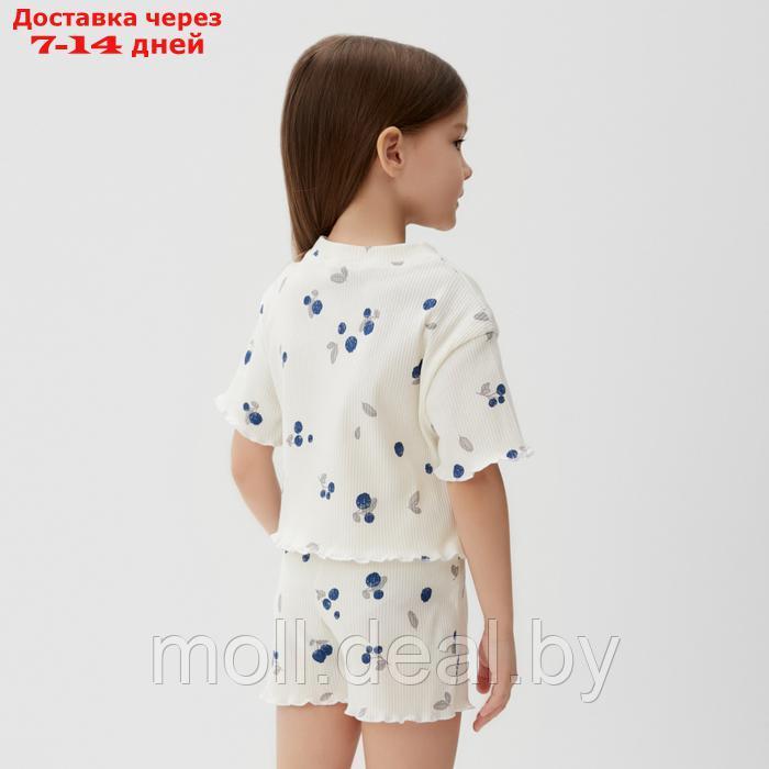 Пижама детская (футболка и шорты) KAFTAN Little berry р.36 (134-140) - фото 5 - id-p227083973
