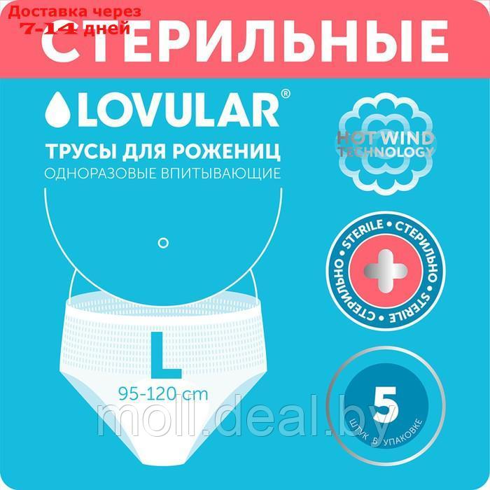 Трусы для рожениц стерильные LOVULAR одноразовые L, 5 шт. - фото 1 - id-p226884872