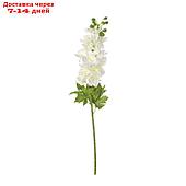 Искусственный цветок "Гиацинт", высота 79 см, цвет белый