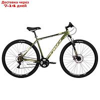 Велосипед 26" FOXX CAIMAN, цвет зелёный, р. 14"