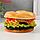 Копилка  "Гамбургер" высота 7,5 см, d-13 см, фото 2