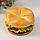 Копилка  "Гамбургер" высота 7,5 см, d-13 см, фото 5