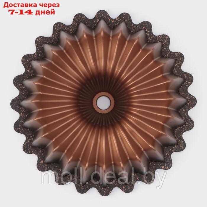 Форма для выпечки 26х9,5 см Lotus цвет бронза - фото 2 - id-p227090932