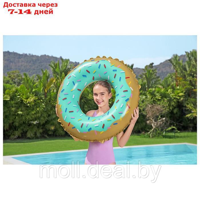 Круг для плавания "Сладкий пончик" 91 см 36300 - фото 4 - id-p227111291