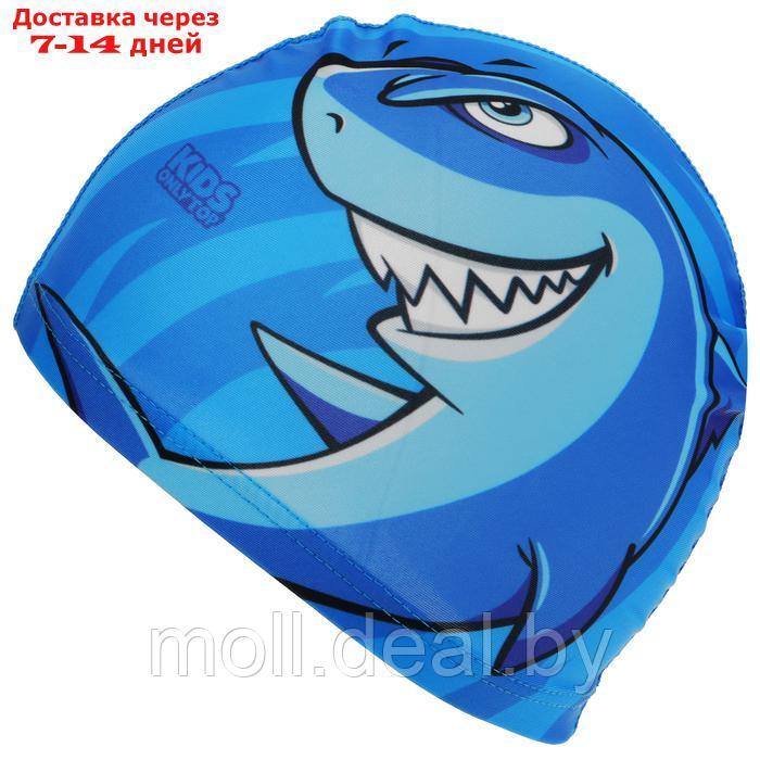 Набор для плавания детский ONLYTOP "Акула": шапочка, очки, мешок - фото 5 - id-p226890695