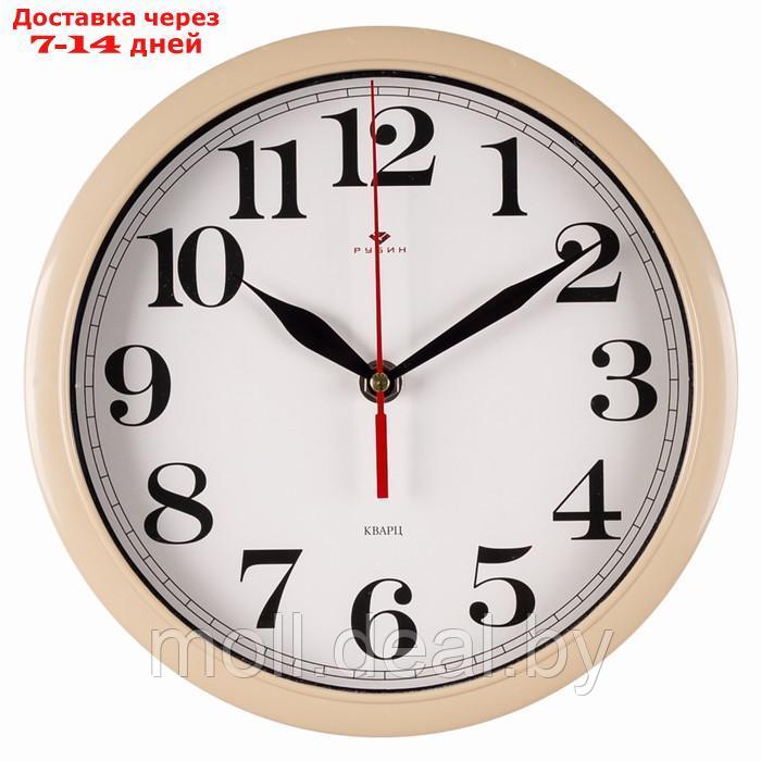 Часы настенные интерьерные "Классика", бесшумные, 22 х 22 см, АА - фото 3 - id-p227080036