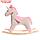 Качалка "Единорог", цвет серо-розовый См-807-13_с/р, фото 2