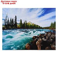 Картина "Бурная река" 50*70 см