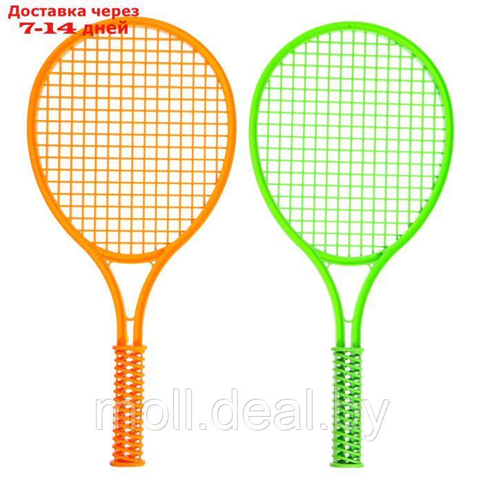 Набор ракеток "Большой Теннис", 2 ракетки, шарик - фото 3 - id-p227083999