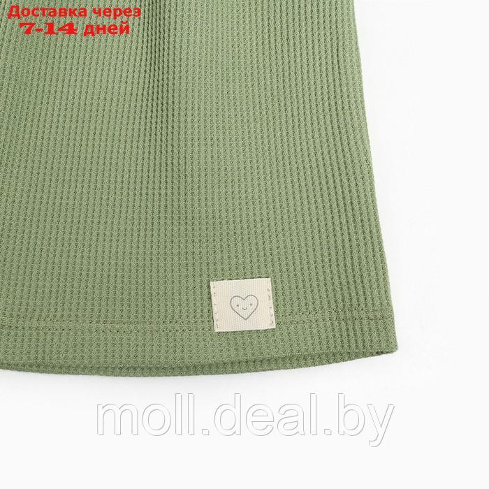 Платье Крошка Я BASIC LINE, рост 92-98 см, зеленый - фото 4 - id-p227107086