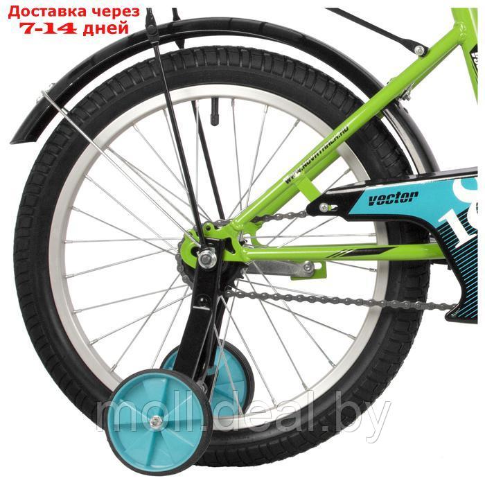 Велосипед 18" Novatrack VECTOR, цвет лаймовый - фото 4 - id-p227084005