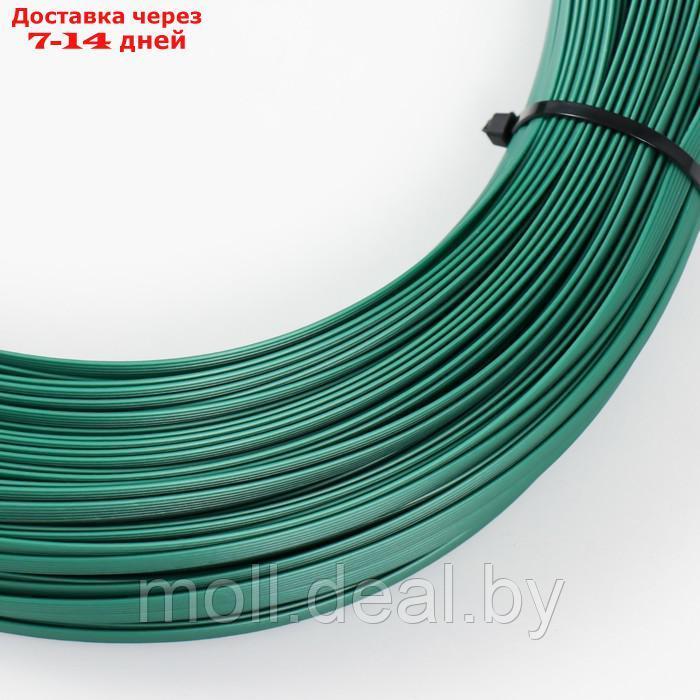 Полиротанг TREVO серия LIDER, 6 мм 100 м волна (зеленый металик) - фото 2 - id-p227088969