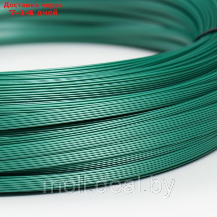 Полиротанг TREVO серия LIDER, 6 мм 100 м волна (зеленый металик) - фото 3 - id-p227088969
