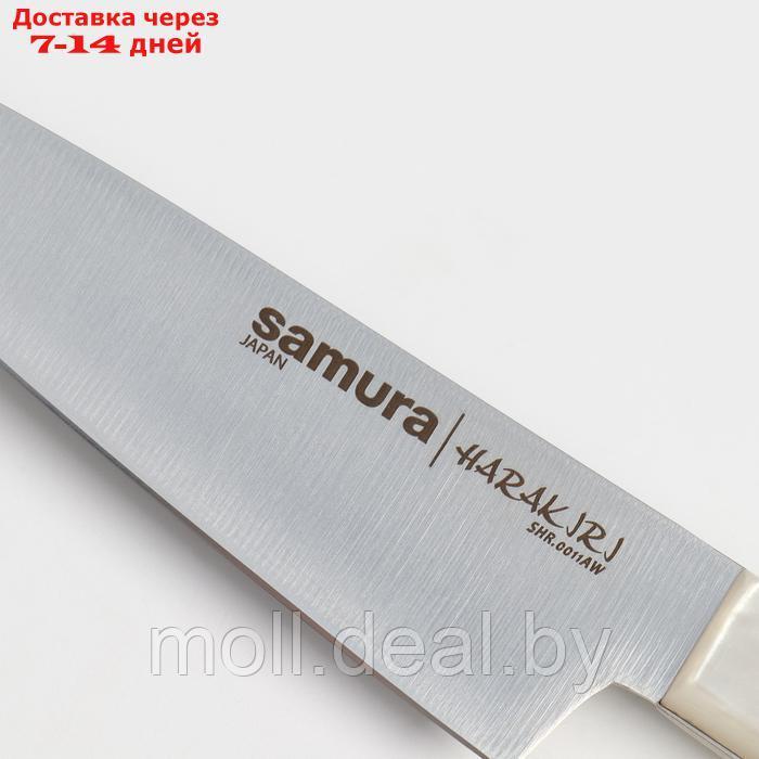 Нож кухонный Samura HARAKIR, овощной, лезвие 10 см - фото 4 - id-p227077050